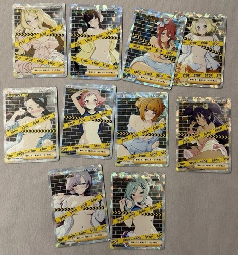 10x carta holo ghiaccio - holo, rotto