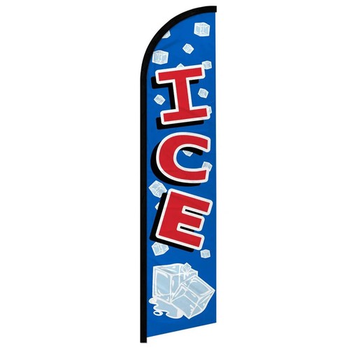 Bandiera banner ghiaccio senza