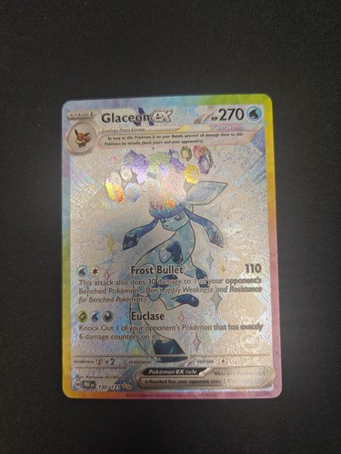 Pokémon tcg glaceon - glaceon, ex